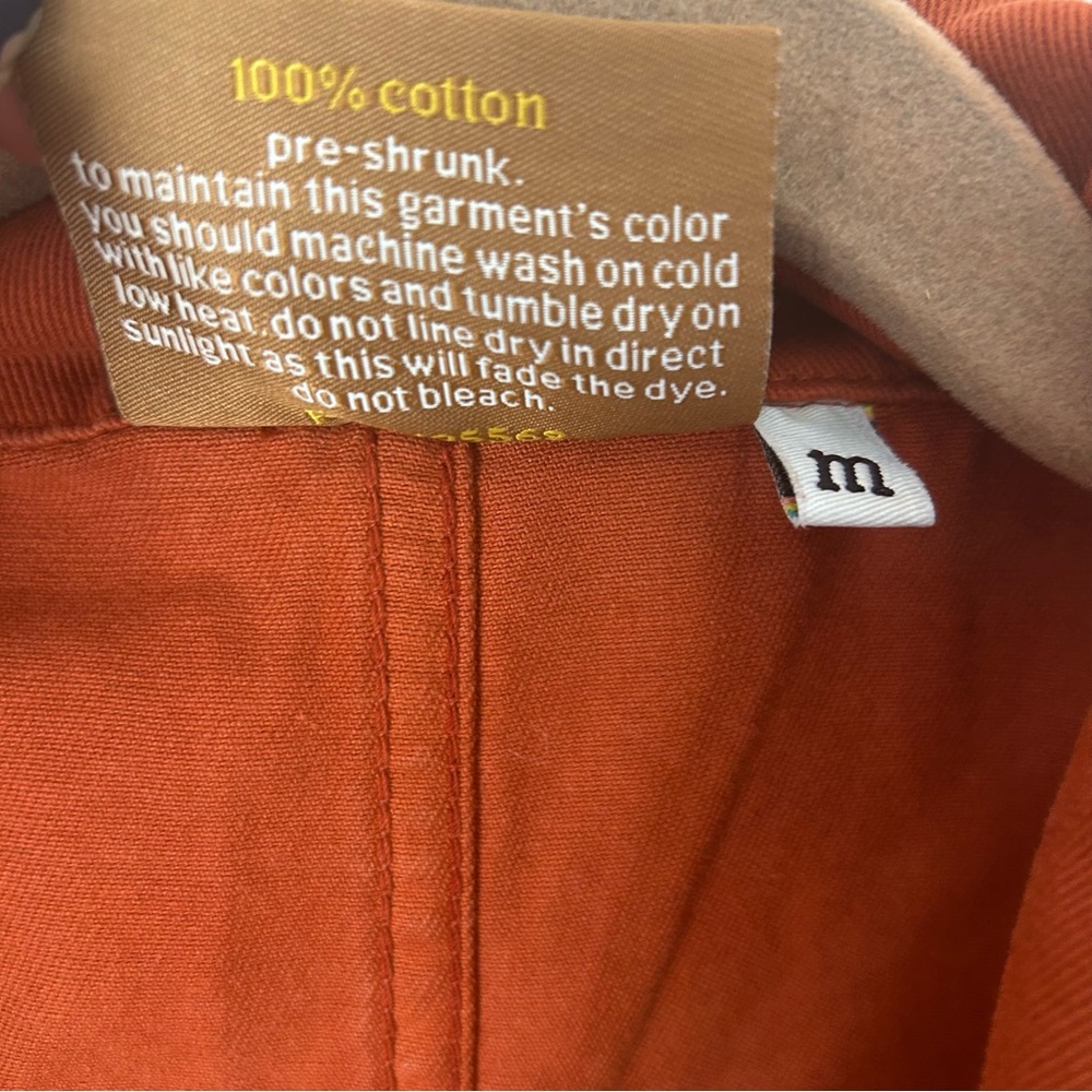 Big Bud Press SHORT SLEEVE JUMPSUIT - BURNT TERRACOTTA - Picture 6 of 9